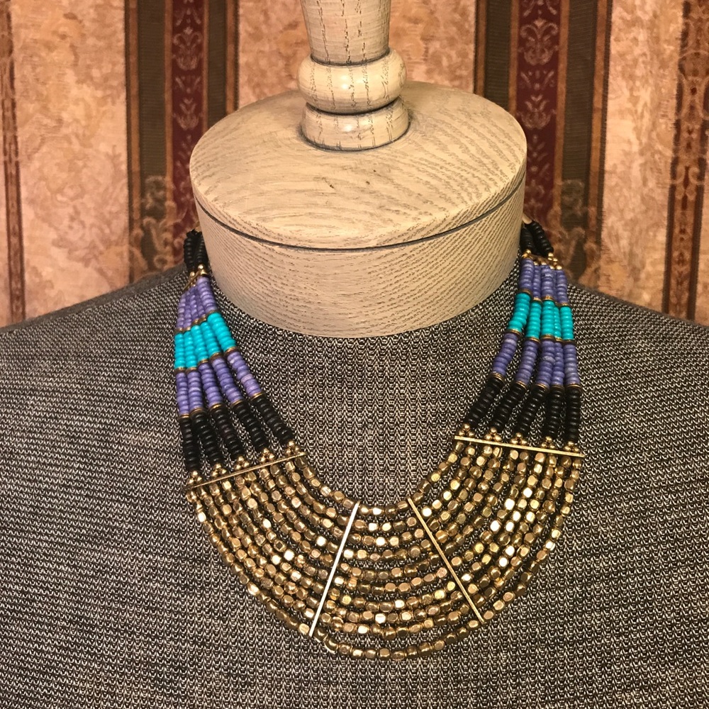 🐪🐘Chunky Tribal necklace🐅🐆